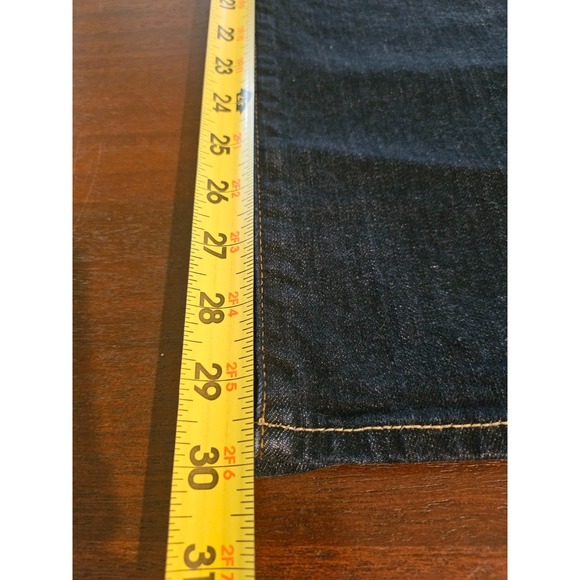 Cremieux Men's 42/30 Blue Jeans Bootcut Straight Leg - Picture 7 of 7